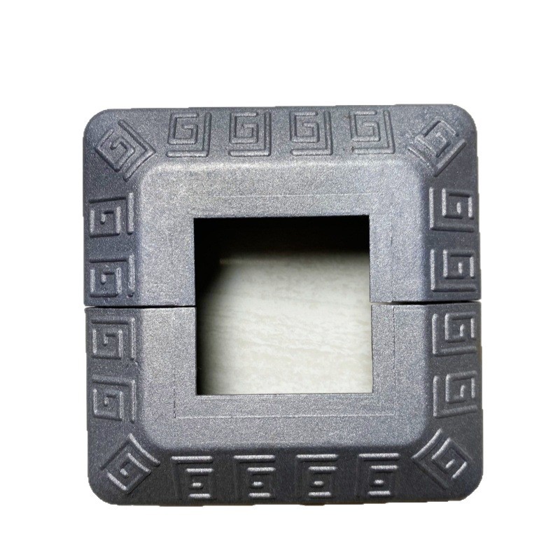 Накладка алюминиевая квадратная 40x40