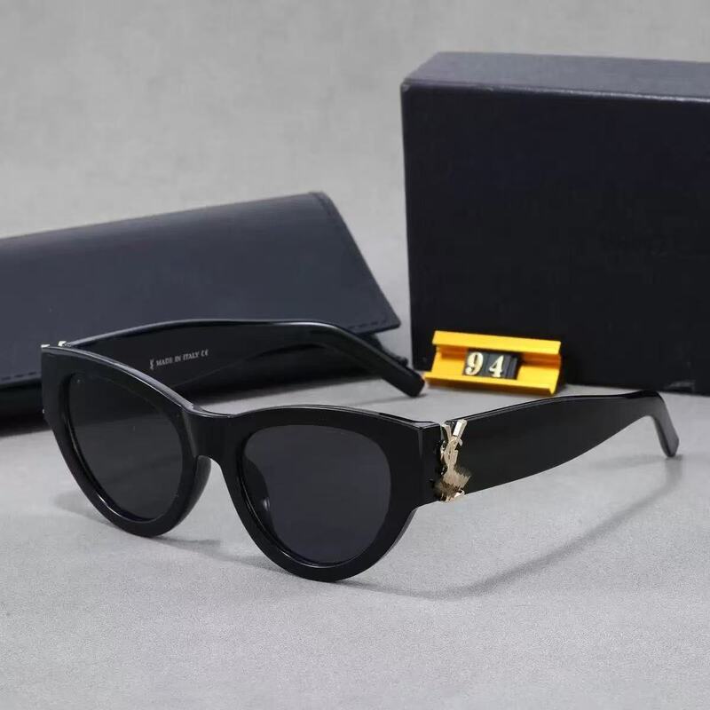 Cross-Border New Model M94 Sunglasses, Fashionable Glasses for Men and Women, European and American Style Small Frame Sunglasses, Sun Protection, Trendy and Cool, Uv Protection
