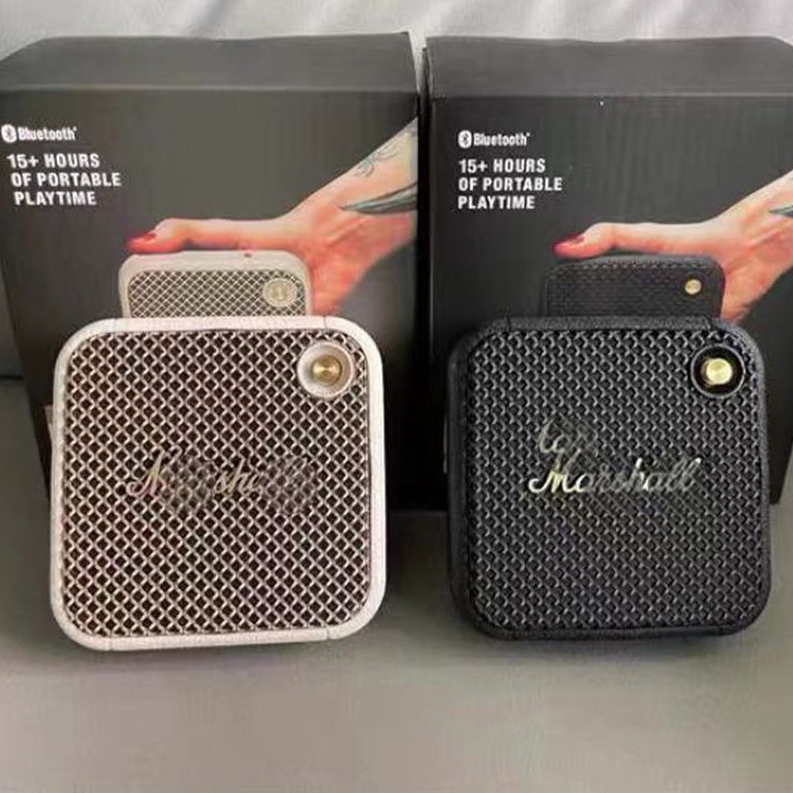 マーシャル MARSHALL WILEN ワイヤレス Bluetooth 小型スピーカー ポニー スクエア スピーカー アウトドア ポータブルに適しています。|undefined