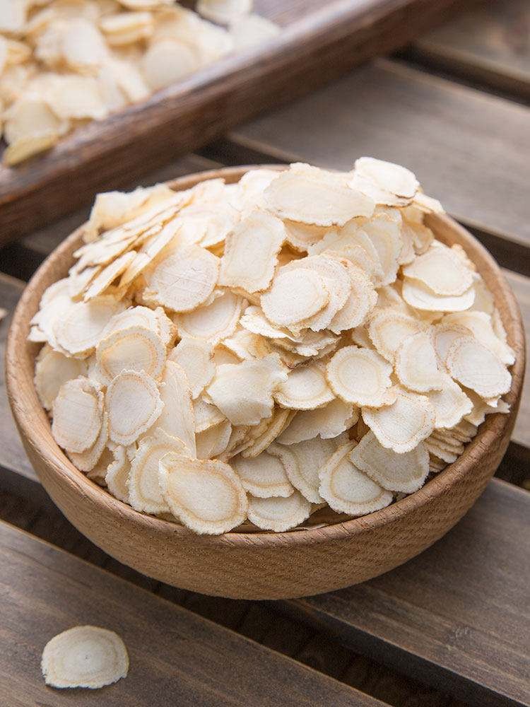 American Ginseng Slices from Changbai Mountain Jilin 50g Bottle for Soup and Tea details