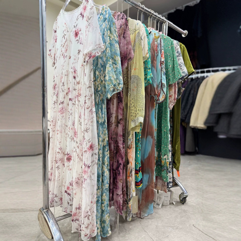 Special Offer 100% Mulberry Silk, Code 2013-2025, High-Quality Discontinued Sample Dress, Long Dress for Women Special Offer 100% Mulberry Silk, Code 2013-2025, High-Quality Discontinued Sample Dress, Long Dress for Women