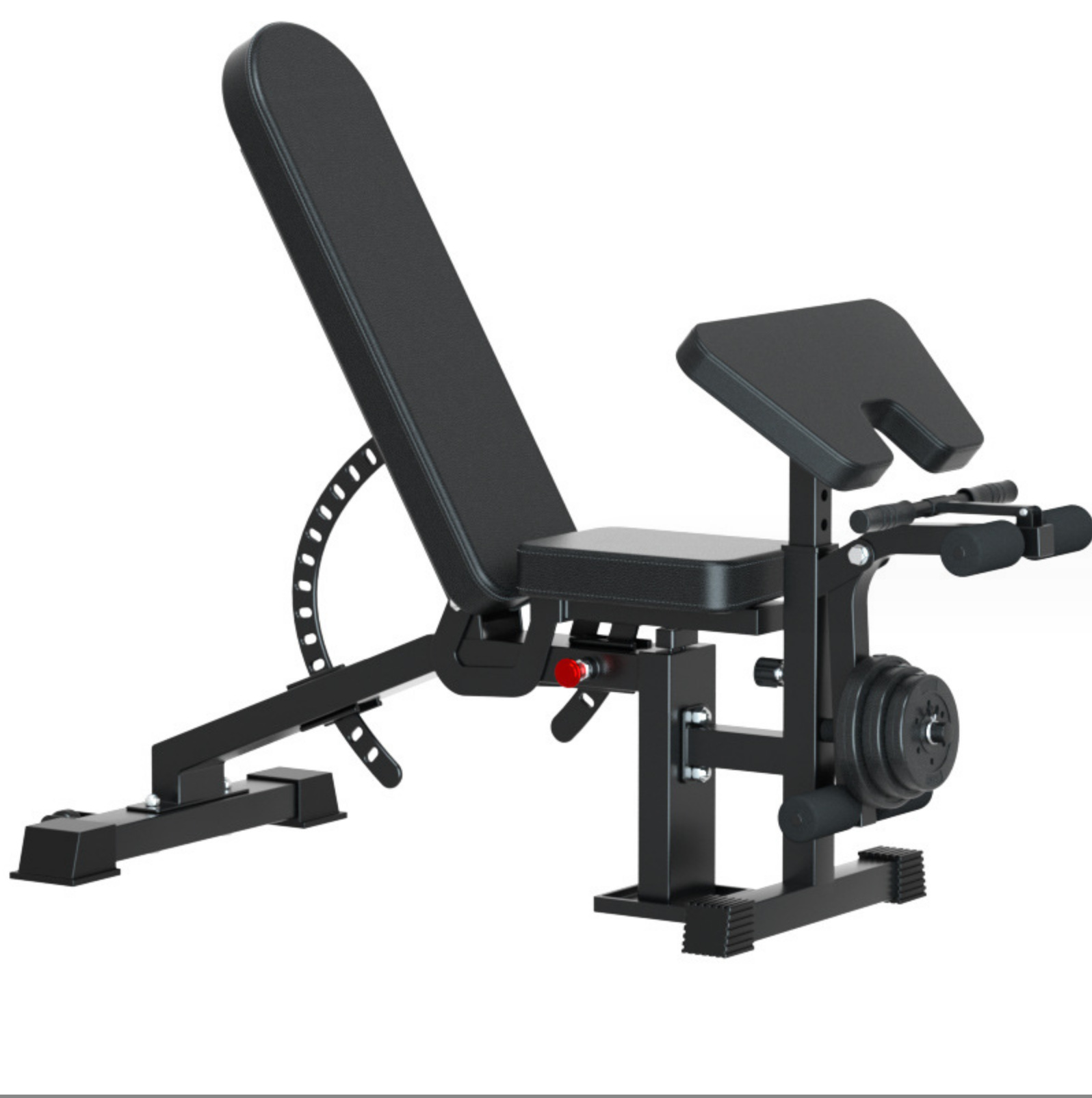 Silla de ejercicios domésticos para hombres y mujeres, silla de ejercicios ajustable simple y multifuncional, taburete de aves