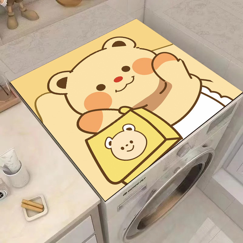 Washing Machine Cover, Waterproof and Wipeable, Dryer Non-Slip Countertop Mat, Refrigerator and Microwave Custom Dustproof Cover Mat, Dining Table Washing Machine Cover, Waterproof and Wipeable, Dryer Non-Slip Countertop Mat, Refrigerator and Microwave Custom Dustproof Cover Mat, Dining Table