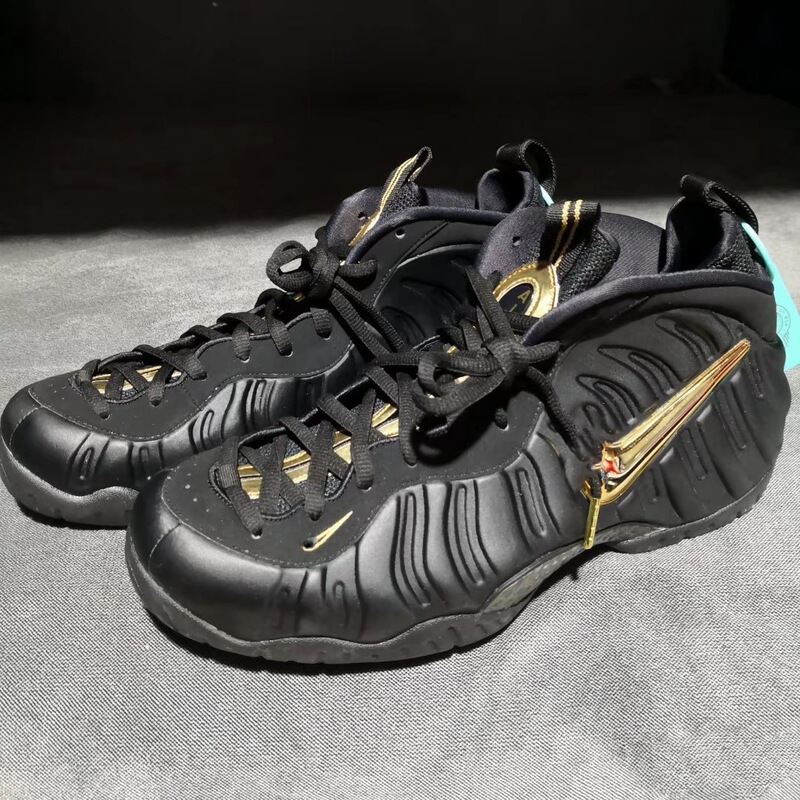 Original Foamposite Pro Basketball Shoes for Men, Durable Sports Shoes, Water Ghost Black Gold Foam White Spray Original Foamposite Pro Basketball Shoes for Men, Durable Sports Shoes, Water Ghost Black Gold Foam White Spray