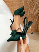 K 51543 Bow High Heel Sandals ��������Ь ŷ���羳����ѷ