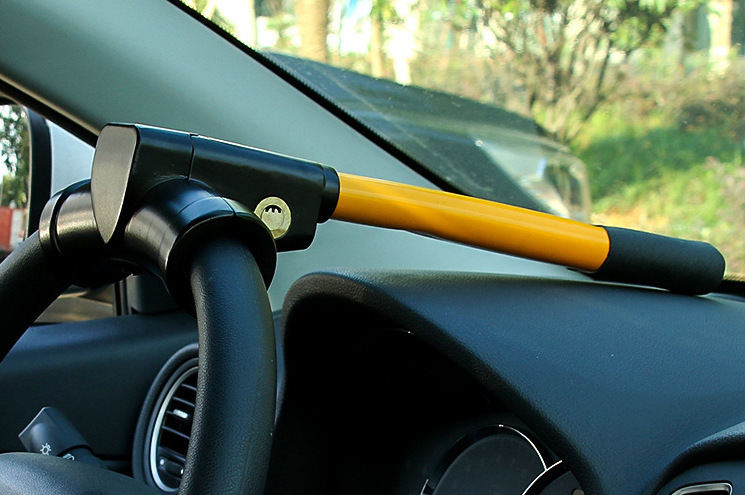 T-Shaped Steering Wheel Lock Car Baseball Lock Car Anti-Theft Lock Car Lock Direction Lock Car Lock Self-Defense Anti-Theft Device