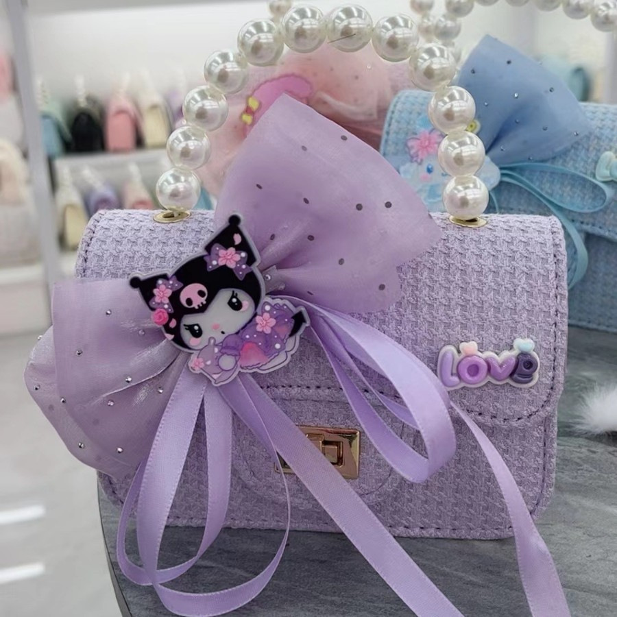 Niños bolso de hombro niñas nuevo Kulomi jade cane bolso de perro flash de moda lindos bolso de mochila