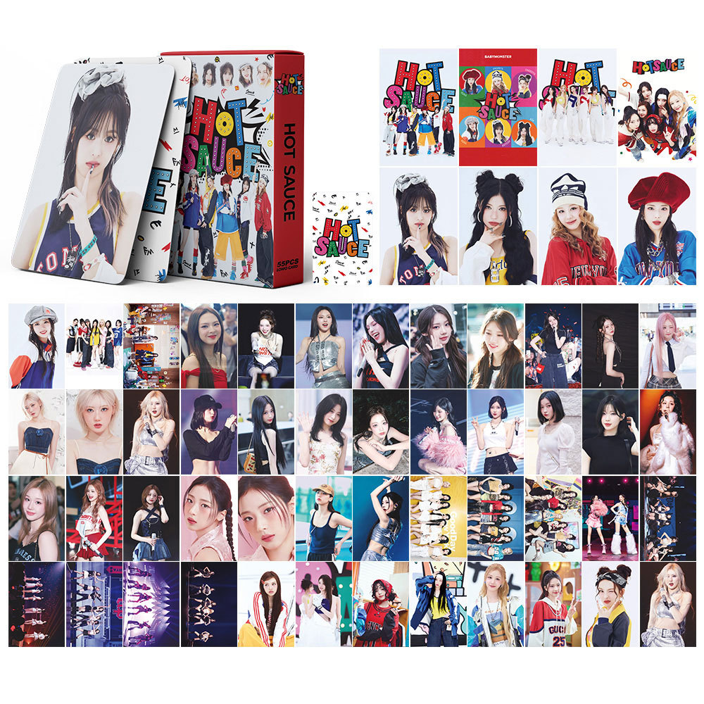 54/55 tarjetas Tarjeta pequeña integrada Tarjeta de álbum de G-IDLE Kpop Korean Wave Foto casera Tarjeta lomo SK