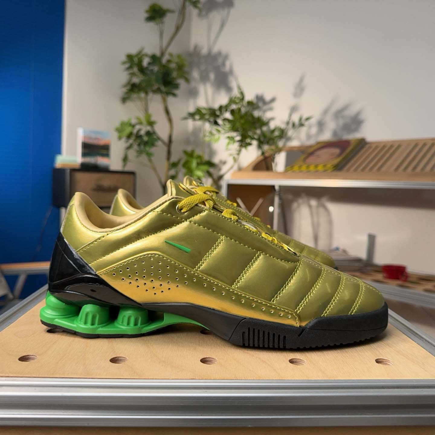 Putian Total 90 zapatos de fútbol Shox de alta versión antideslizante y resistente al desgaste para hombres y mujeres zapatos deportivos casuales de moda