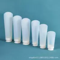 30 мл/50 мл/60 мл/100 мл/120 мл/150 мл плоский хвост PE плюшевая бутылка флип-шланг пустая бутылка