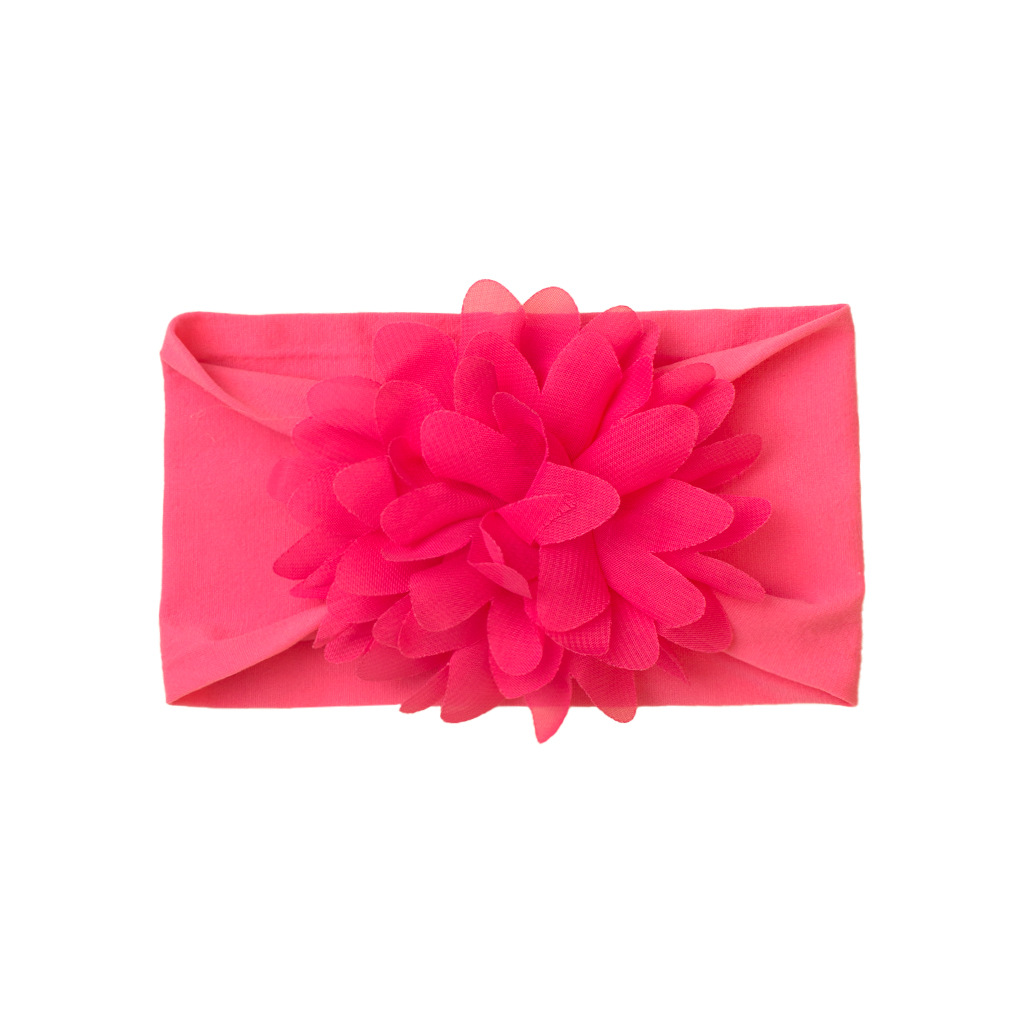 Europa y América nueva banda de pelo del bebé pañuelo de nylon femenino de los niños creativos tocado ancho lindo princesa bebé suministros