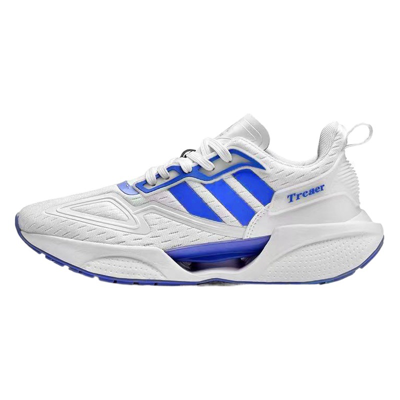 Nuevos zapatos deportivos de papá zapatos de correr con cordones para hombres 2024 primavera y otoño de moda de fondo suave malla transpirable más zapatos de hombre de tamaño