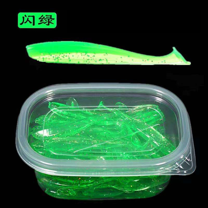 Shallow diving Paddle Tail Lures 12 Colors Soft Plastic Baits Bass Trout Saltwater Sea Fishing Lure