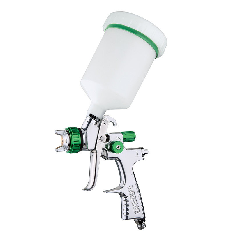 2008 pistola de pulverización neumática automotriz personalizada herramienta de pulverización de alta atomización pintura acuosa chapa de metal reparación pistola de pulverización de pintura