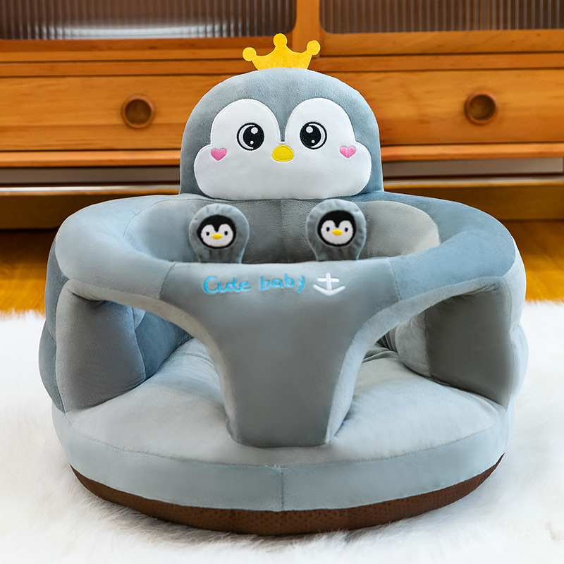 Asiento de estudio anti-rollback para bebés sin lesiones de columna vertebral para bebés pequeños sofá juguetes de peluche de dibujos animados muñeca asiento de muñeca lote