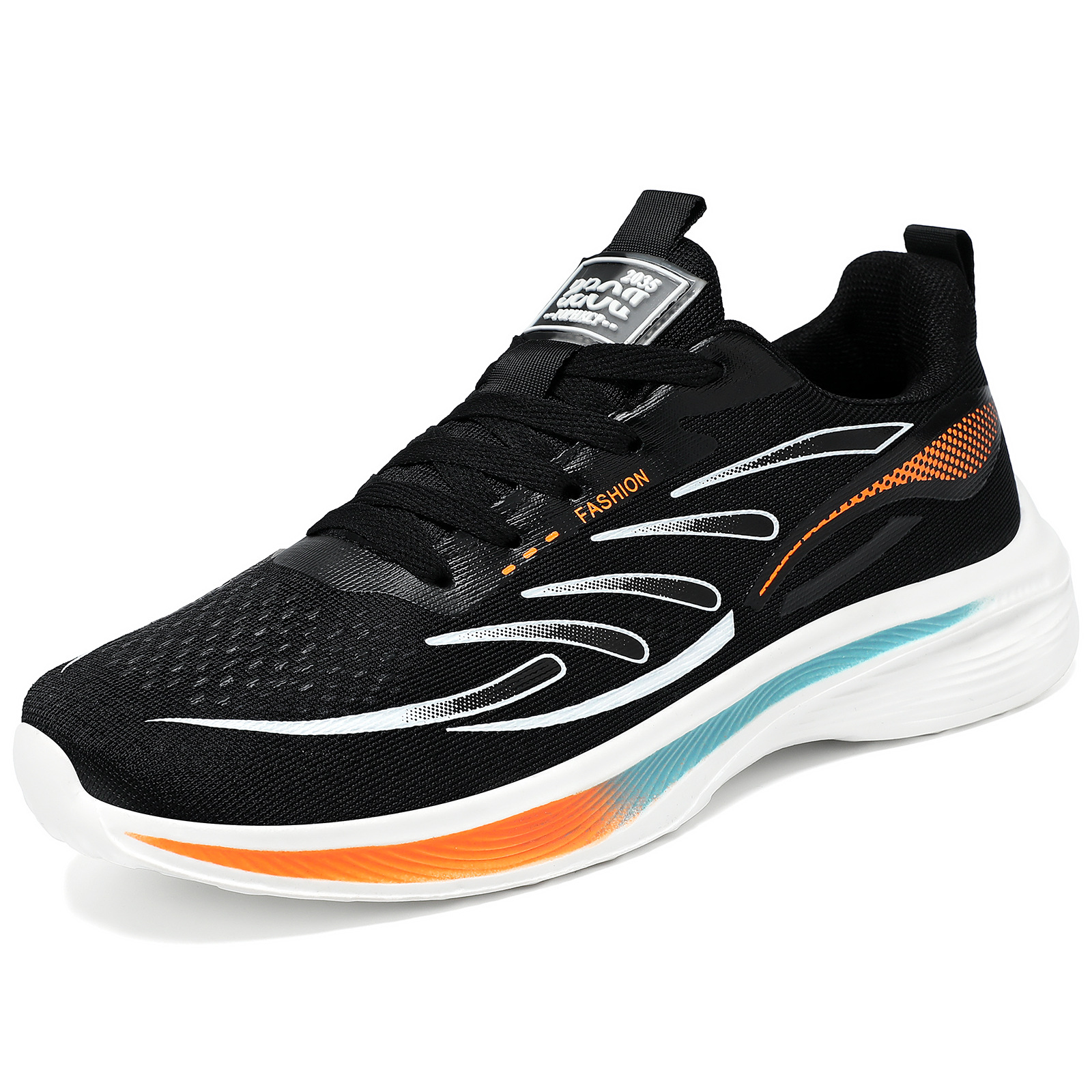 2026 primavera EVA ultra ligera zapatillas de deporte de adhesión fría ligera con suela suave zapatos de running de hombre grandes zapatos casuales de hombre transfronterizos