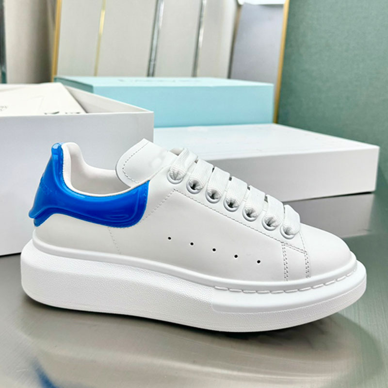 Weiße Herren Sneaker Aus Echtleder Mit Plateau Und Sohle_voghion.com