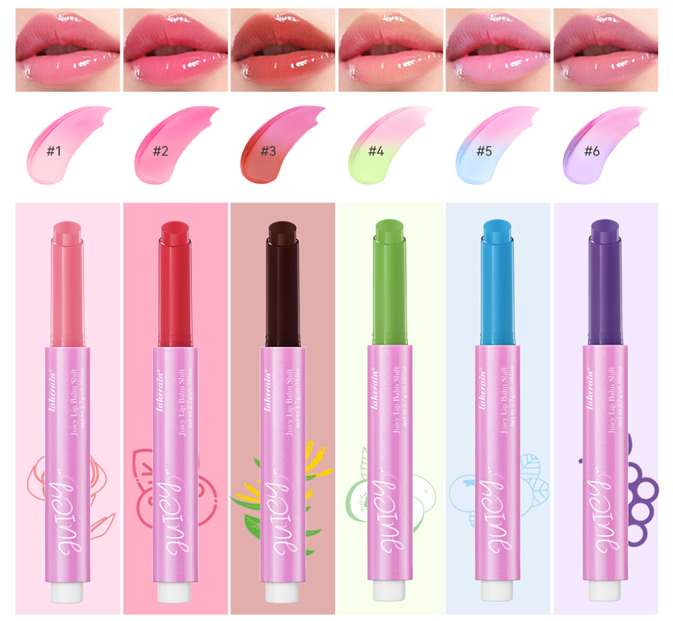 Lakerain 6-color Hydrating Lip Balm undefined