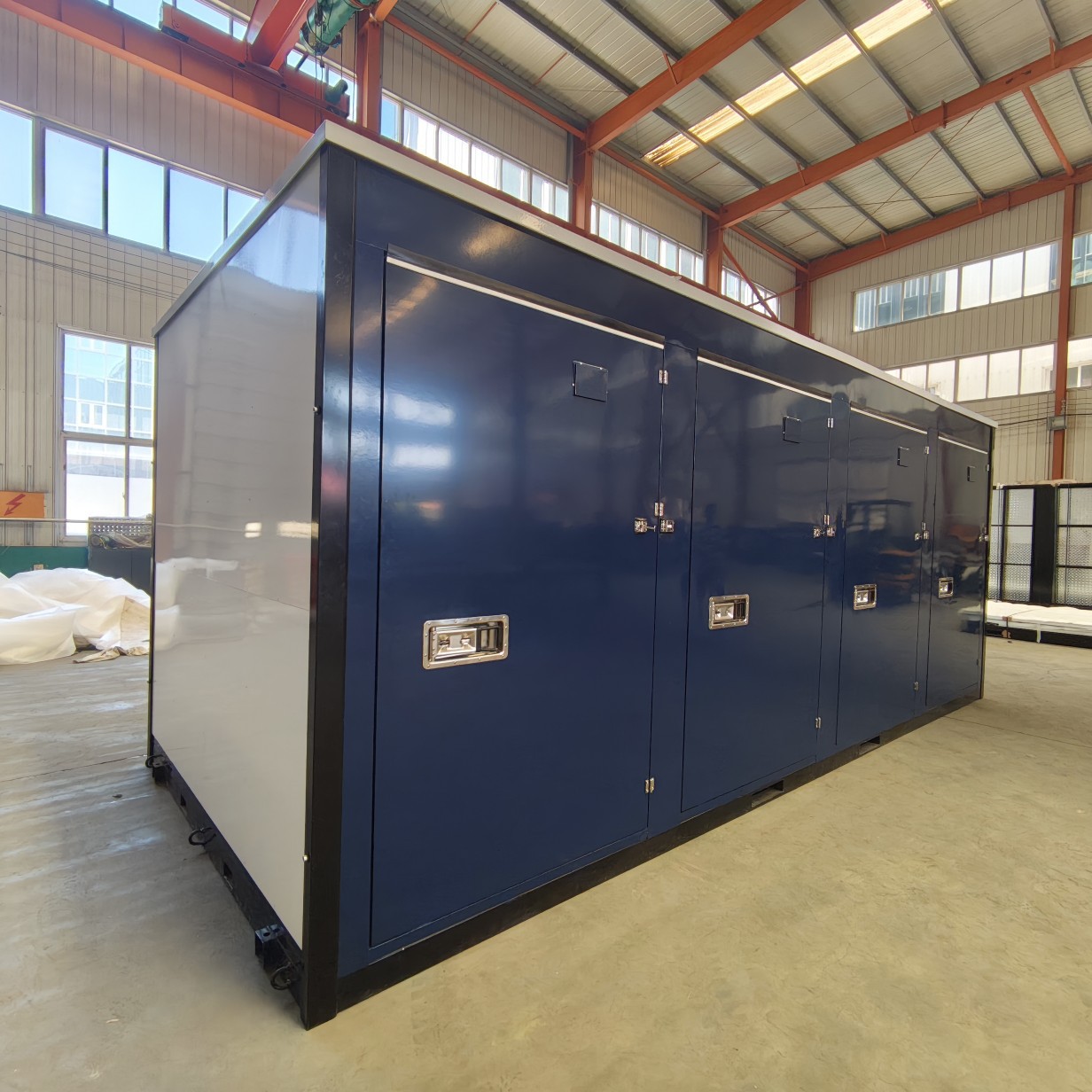 8门便携式折叠储物集装箱房活动板房储物单元租赁
