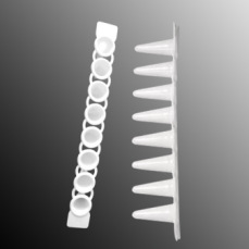 0.1mlPCR平盖八连管套装白色可替代Roche/6612601001/PCR-0108-LP