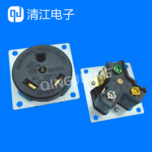 American Standard Socket Tt-30R Ac High Current American Energy Storage Power Supply Industrial Socket Xd-010 Anti-Leakage