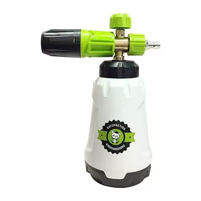 Car Wash Tools, High-Pressure Premium Pa Foam Pot, Adjustable Foaming, Pure Copper Connector, Dedicated for Water Guns, Car Wash Expert (Car cleaning tools) - white-1-1l