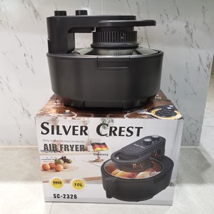 Foreign trade export cross-border multi-functional air fryer visual large capacity household 10L automatic electric fryer potato chips machine