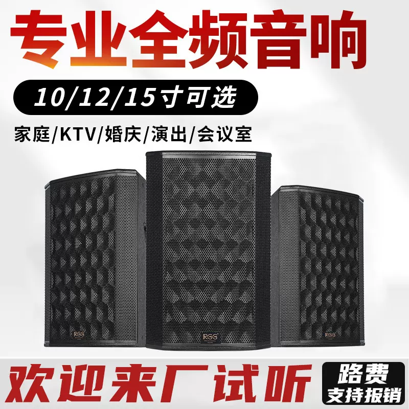 12寸15寸舞台婚庆音响演出户外专业音响设备套装双十五寸婚礼音箱