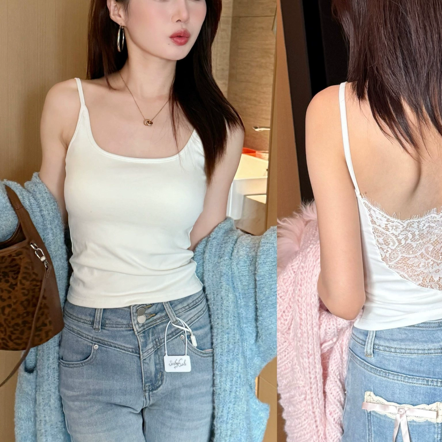 [С чувством слабости] Спинное кружево с подстаканниками и камзолами в жилете с чистым темпераментом