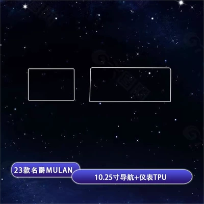 Car interior film, Ev Interior Protective Film Hs - 23-models-of-mg-mulan-mg4ev-instrument-1025inch-navigation-tpu