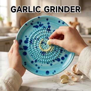 �羳HandmadeGarlicGraterxHerbBowlĥ����ĥ���������oʳ�����