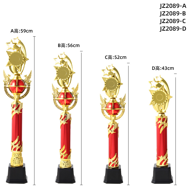 Taekwondo trofeos de artes marciales personalizados niños lucha libre jujutsu competencia de trofeos de plástico creativo regalo de premios