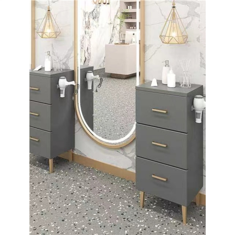 Armario de herramientas de peluquería, carrito pequeño, salón de peluquería, escritorio de herramientas especial, estante multifunción, salón de peluquería, armario de peluquería