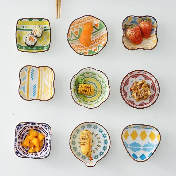 歐式醬油醬料碟家用陶瓷調味碟小碟子創意點心小吃碟醋碟子調料碟