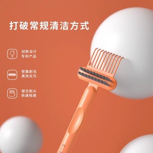 Comb cleaning brush air cushion comb air bag comb cleaning brush cleaner cleaning artifact massage comb curling comb cleaner