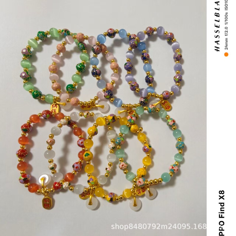 2025 Year of the Snake Lucky Snake Charm Beaded Bracelet Fashion Trend Versatile Good Luck Layered Wear 2025 Year of the Snake Lucky Snake Charm Beaded Bracelet Fashion Trend Versatile Good Luck Layered Wear