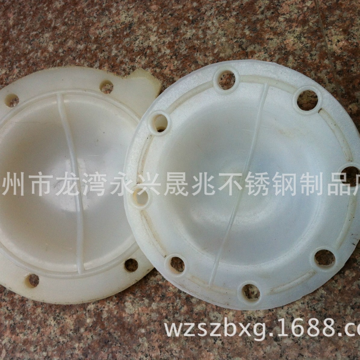 圆膜片：直径222，孔距192  圆形硅胶隔膜片：直径205，孔距175