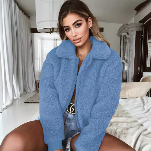 eBay Western Autumn and Winter Warm Fleece Jacket Top for Women