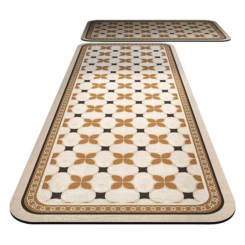 Barro de diatomeas moderno y simple transfronterizo, cocina para el hogar, baño, alfombrilla de secado rápido que absorbe agua, alfombrilla antideslizante en la puerta del inodoro