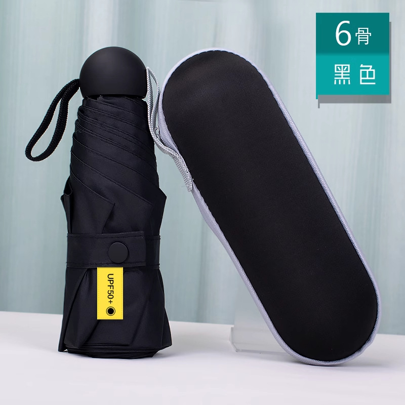 50% de descuento en estuche para gafas de 6 huesos (cobertura total) - negro