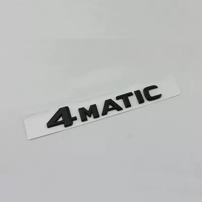 lettering, ML500 4MATIC car — Car logo - standard-4matic