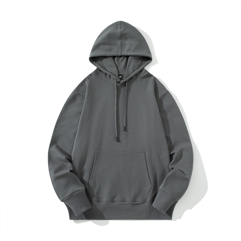 Men's Clothing supply couple sweater men's solid color spring and autumn hooded jacket men's tops retro jacket_voghion.com
