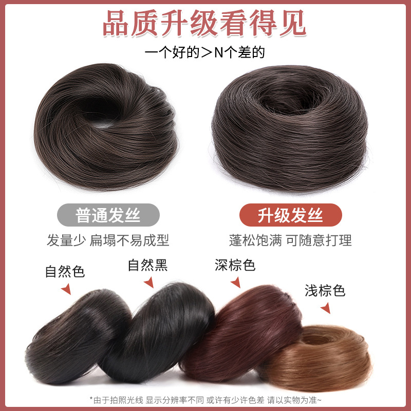 Cabello real bajo cabeza pelucón pelucón disco pelucón antiguo pelucón bolsas de brotes de flores todo el artefacto pelucón humano real