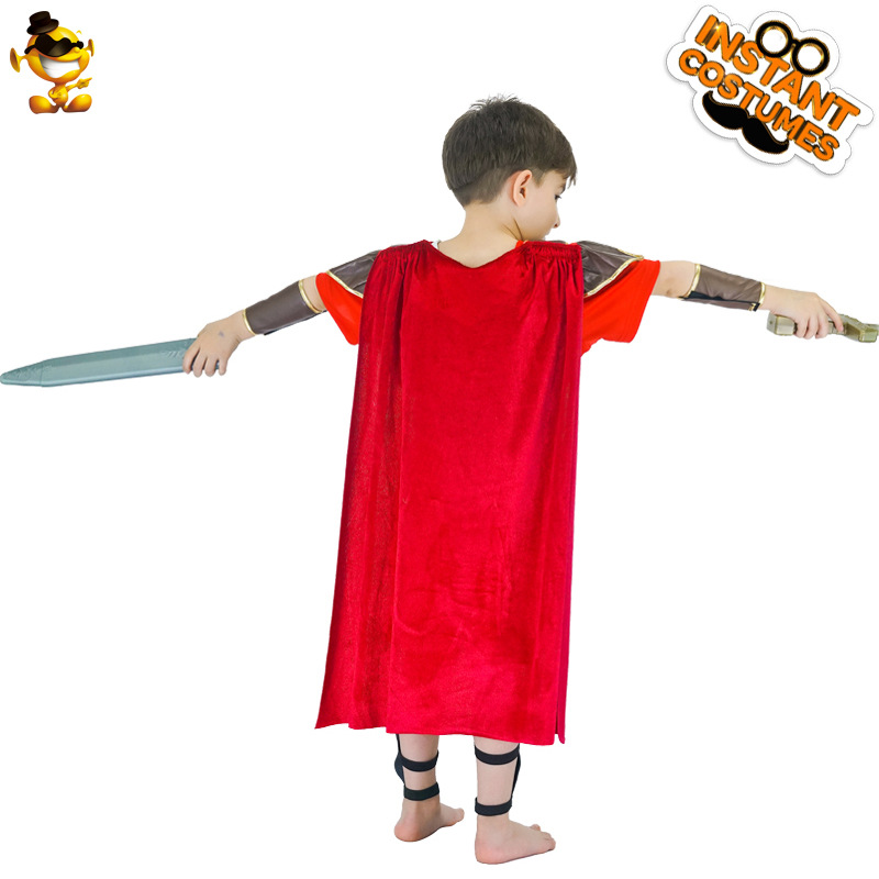 Amazon carnaval traje Pequeño Guerrero romano Cosplay etapa traje fiesta traje image 4