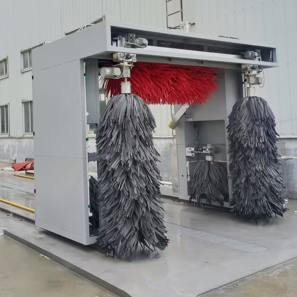 Fully Automatic Computerized Reciprocating Car Wash Machine with Brush, Qr Code Scanning, Gas Station Gantry Car Wash Machine, Gantry Reciprocating Type