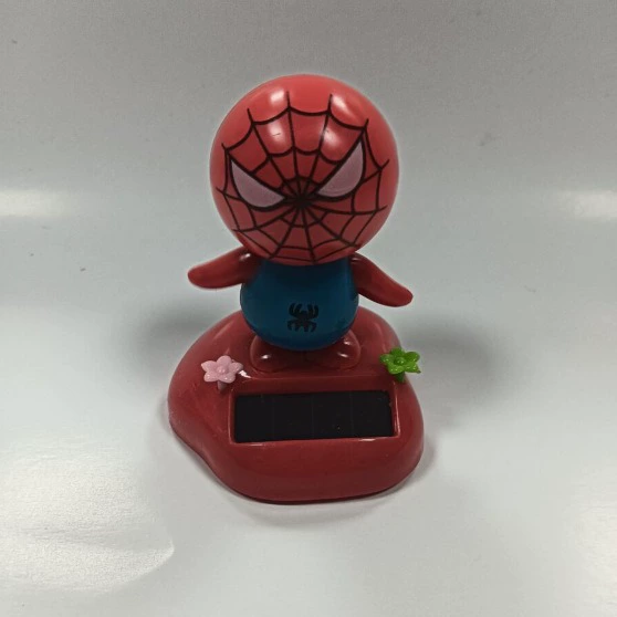 (Cross-border trading), transport solar-powered, accessory, doll, toy, factory direct supply, Spiderman