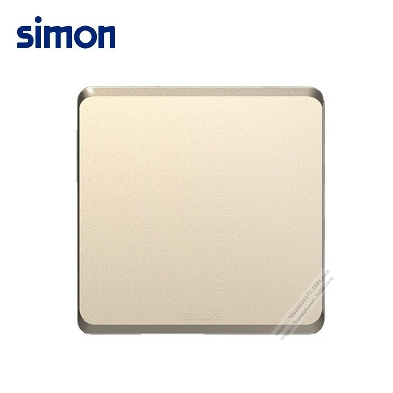 Simon/西蒙 C20 空白盖板（香槟金）251000-44