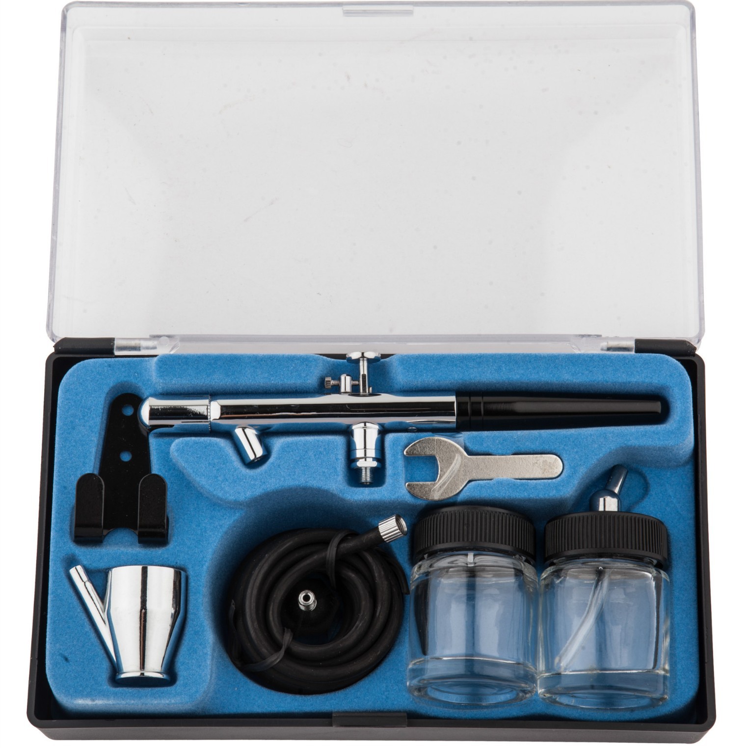 暂时性 纹身 带气管带 双玻璃杯22ml 双动喷笔 TD-128T