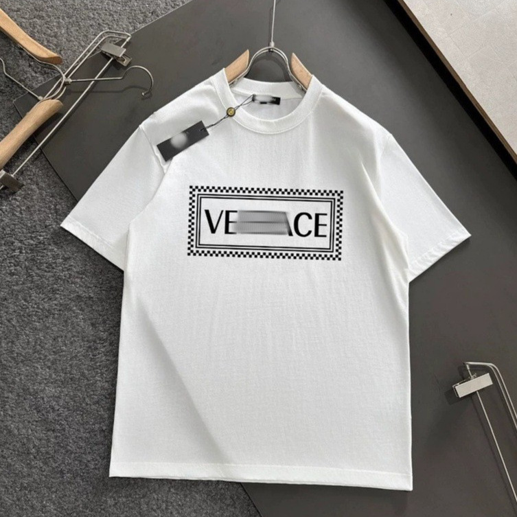 High-End Summer Luxury Short-Sleeve Men's New Trendy Fashion Printed Round-Neck Half-Sleeve T-Shirt from a Trendy Brand