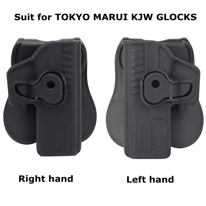 Tactical Quick Draw Waist Holster Cs Game Film and Television Props Suitable for Tokyo Marui Kjw Glockss